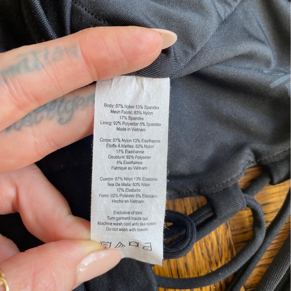 Alo Movement bras. One blue medium. One black large. - Picture 7 of 9